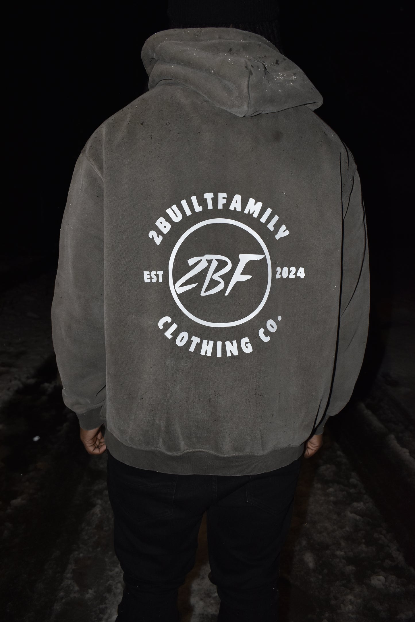 Oversized Washed Hoodie