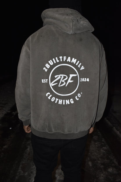 Oversized Washed Hoodie